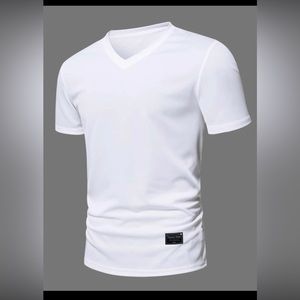New men’s white shirt